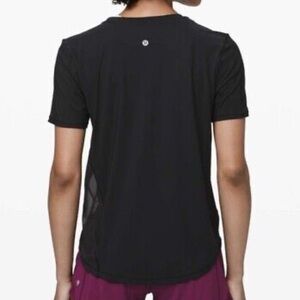 Black Womens Lululemon Active Shirt NWOT